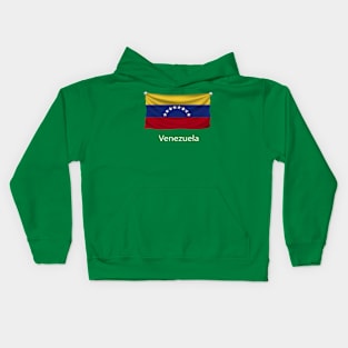 Venezuela Flag Kids Hoodie